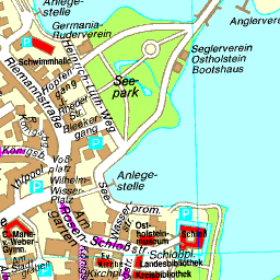 Stadtplan Eutin