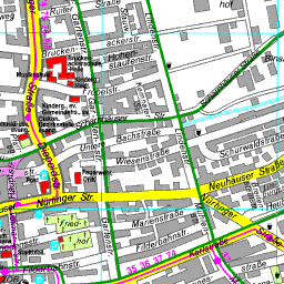 Stadtplan Filderstadt