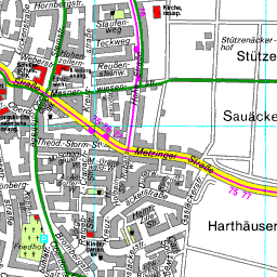 Stadtplan Filderstadt