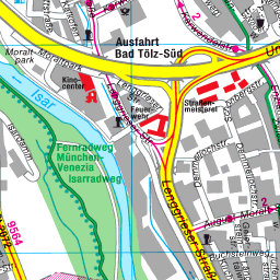 Stadtplan Bad Tolz