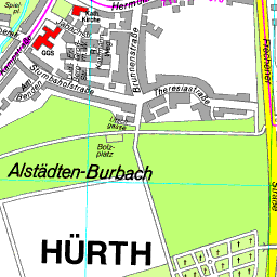 Stadtplan Hurth