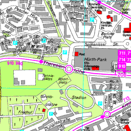 Stadtplan Hurth