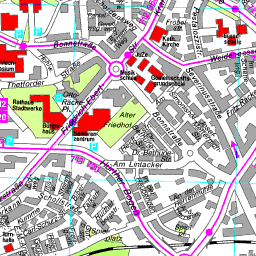 Stadtplan Hurth