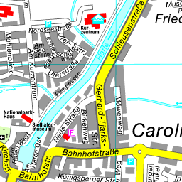 Carolinensiel Karte | Karte