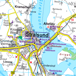 Stralsund Karte | Karte