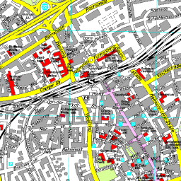 Stadtplan Herne