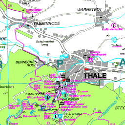Karte Harz