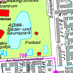 Stadtplan Walldorf