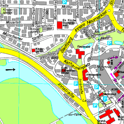 Stadtplan Muhldorf A Inn