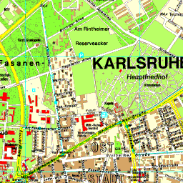 Stadtplan Karlsruhe